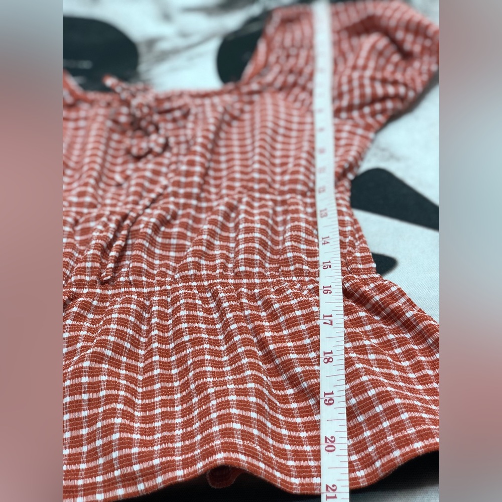 Madewell Omaha Tiered Top Gingham - Size: Various - Picture 7 of 11